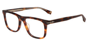 POLICE OPTICAL VPLR62 Eyeglasses SHINY DARK HAVANA (0752) 54mm
